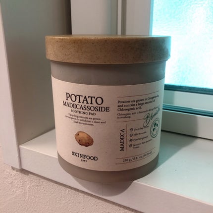 SKINFOOD ポテト マデカソ スージングパッド/SKINFOOD/トナーパッドを使ったクチコミ(1枚目)