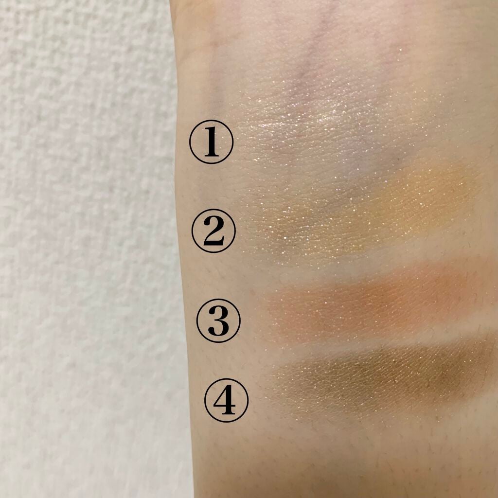 リアルクローズシャドウ/excel/アイシャドウパレットを使ったクチコミ(3枚目)