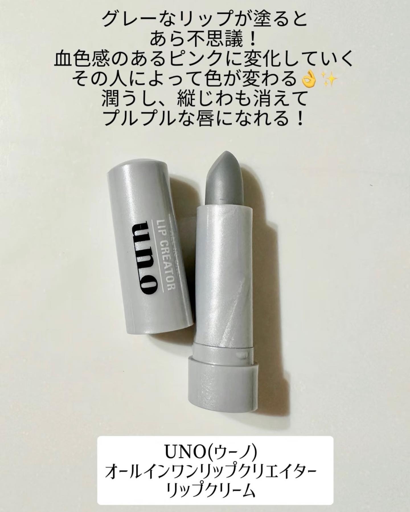 オールインワンリップクリエイター/UNO/リップクリームを使ったクチコミ（2枚目）