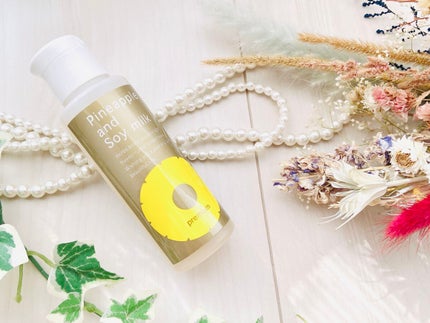 パイナップル豆乳ローションプレミアム/鈴木ハーブ研究所/ボディローションを使ったクチコミ(2枚目)