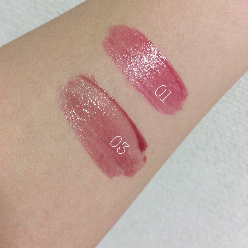 リップティントジャム/キャンメイク/リップグロスを使ったクチコミ（2枚目）