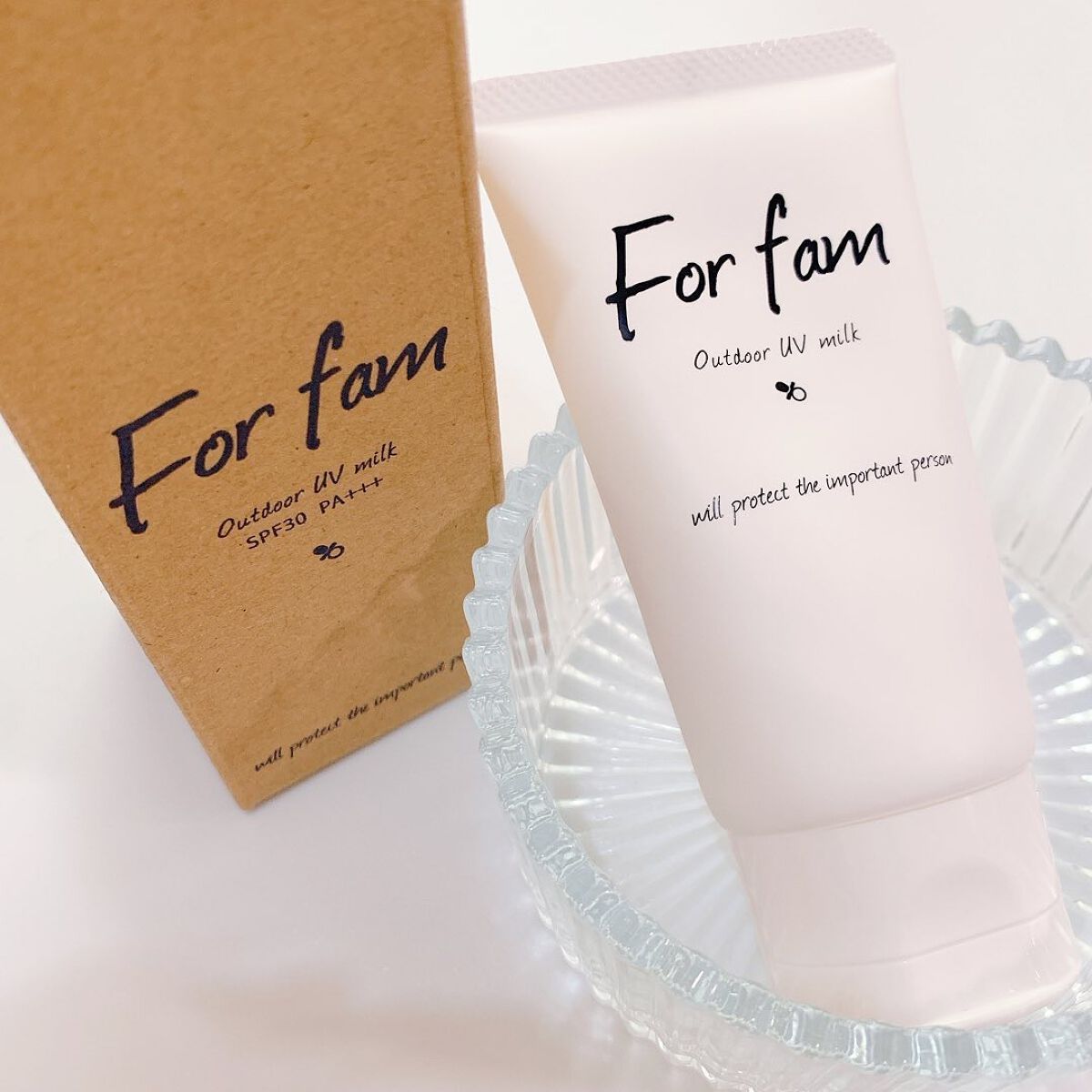 アウトドアUVミルク/For fam/日焼け止めミルクを使ったクチコミ（2枚目）