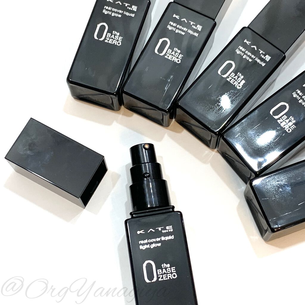 リアルカバーリキッド(ライトグロウ)/KATE/リキッドファンデーションを使ったクチコミ(4枚目)