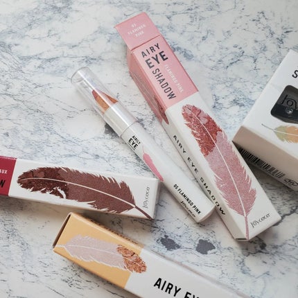 ジョイココ エアリーアイシャドウ/Joy.coco(ジョイココ)/単色アイシャドウを使ったクチコミ(10枚目)