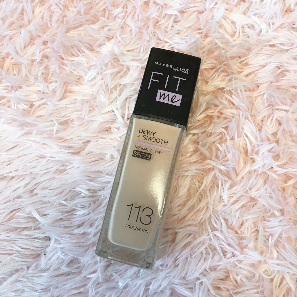 フィットミーリキッドファンデーションD 113/MAYBELLINE NEW YORK/リキッドファンデーションを使ったクチコミ（1枚目）
