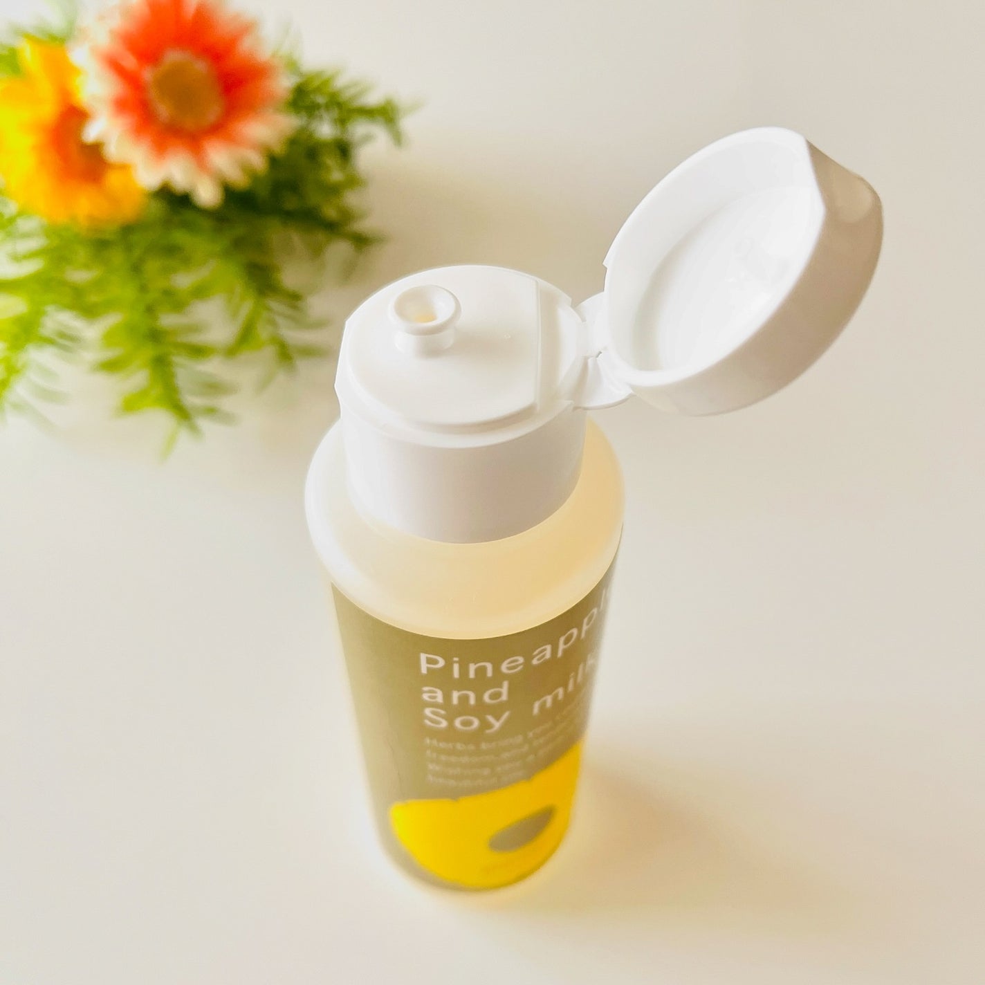 パイナップル豆乳ローションプレミアム/鈴木ハーブ研究所/ボディローションを使ったクチコミ(2枚目)