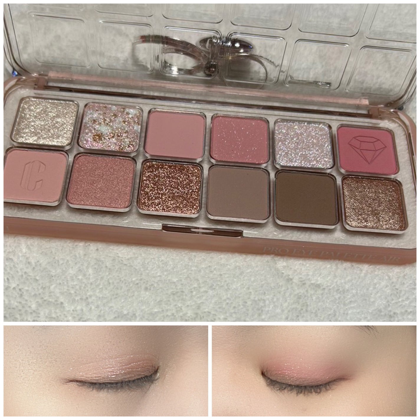 プロ アイ パレット エアー/CLIO/アイシャドウパレットを使ったクチコミ(3枚目)