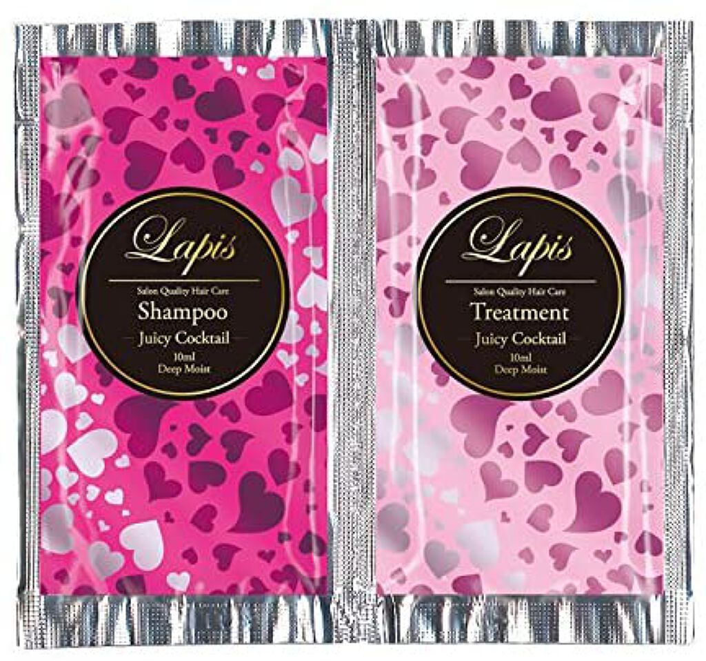 LAPISサロンクオリティーヘアケア シャンプー/トリートメント ジューシーカクテル トライアルパック