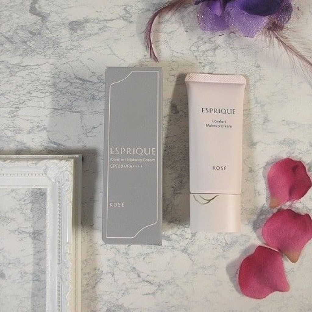 コンフォート メイククリーム〈色つき美容クリーム〉/ESPRIQUE/化粧下地を使ったクチコミ（2枚目）