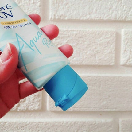 ビオレUV アクアリッチ ライトアップエッセンス/ビオレ/日焼け止めクリームを使ったクチコミ(2枚目)