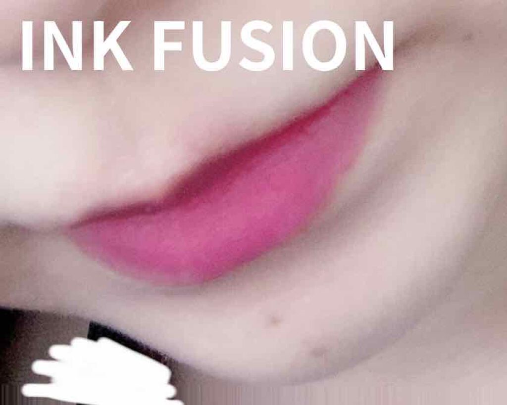 ルージュ アリュール インク フュージョン 812 ローズ-ルージュ/CHANEL/口紅を使ったクチコミ（2枚目）