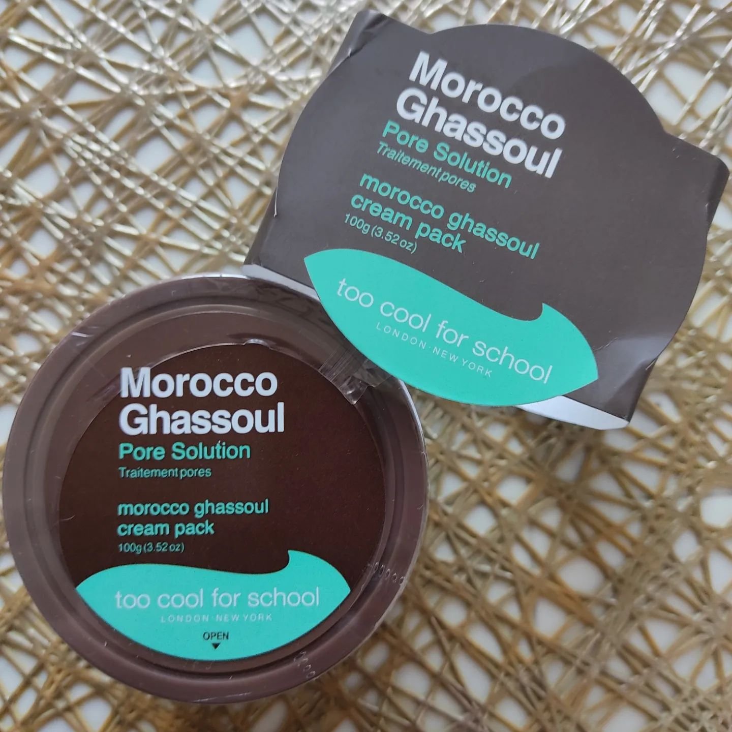 モロッコ ガスール パック クリーム / too cool for school