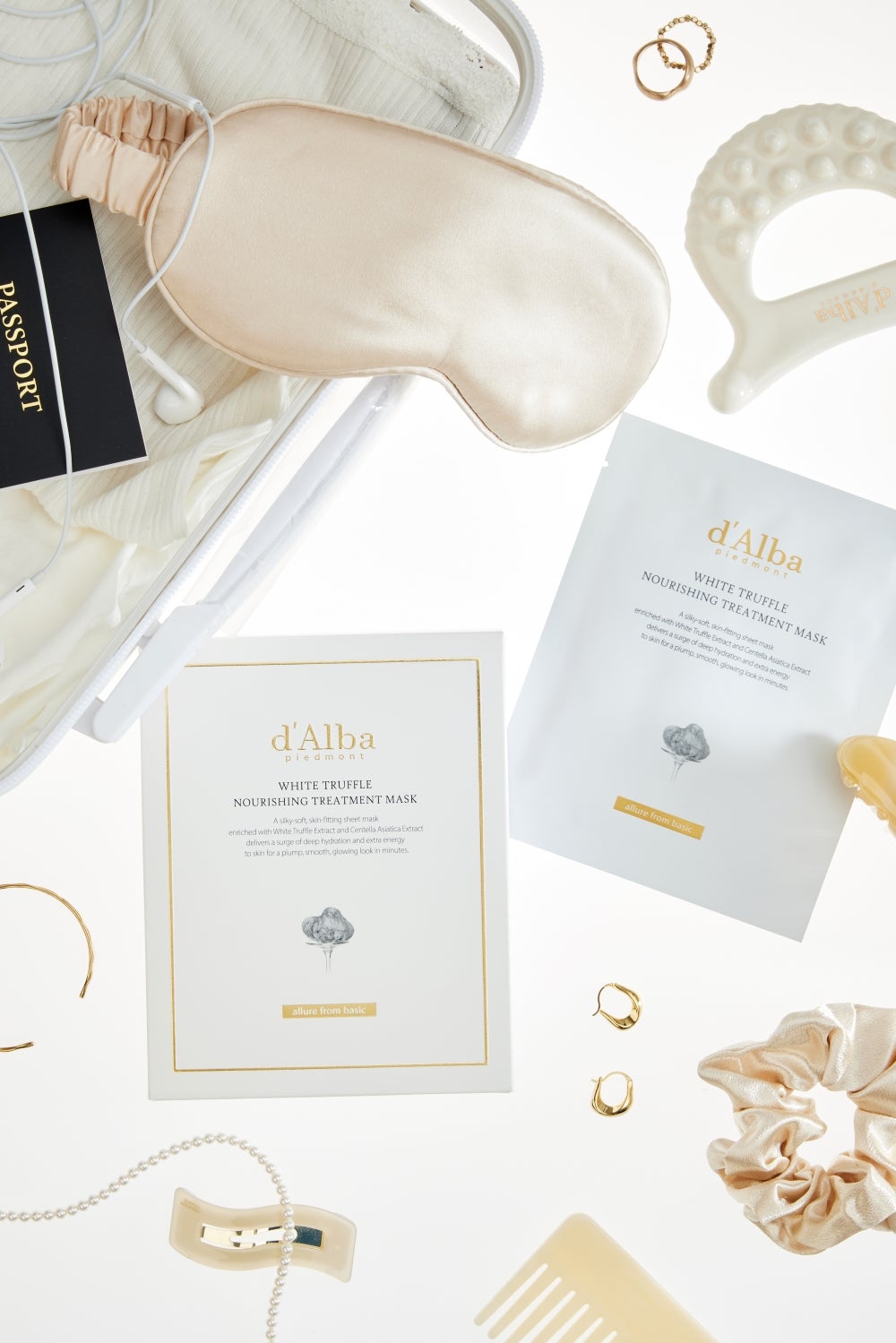 ホワイトトリュフナリシングトリートメントマスク/ダルバ/シートマスク・パックを使ったクチコミ(3枚目)