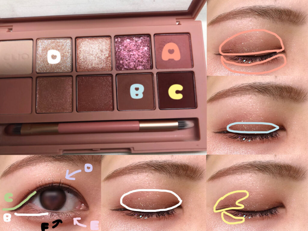 プロ アイ パレット/CLIO/アイシャドウパレットを使ったクチコミ（3枚目）