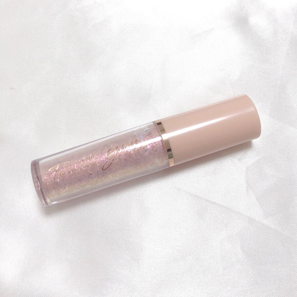 カラーブロッサムフェアリーティンクルグリッター/ネイチャーリパブリック/グリッターを使ったクチコミ(3枚目)