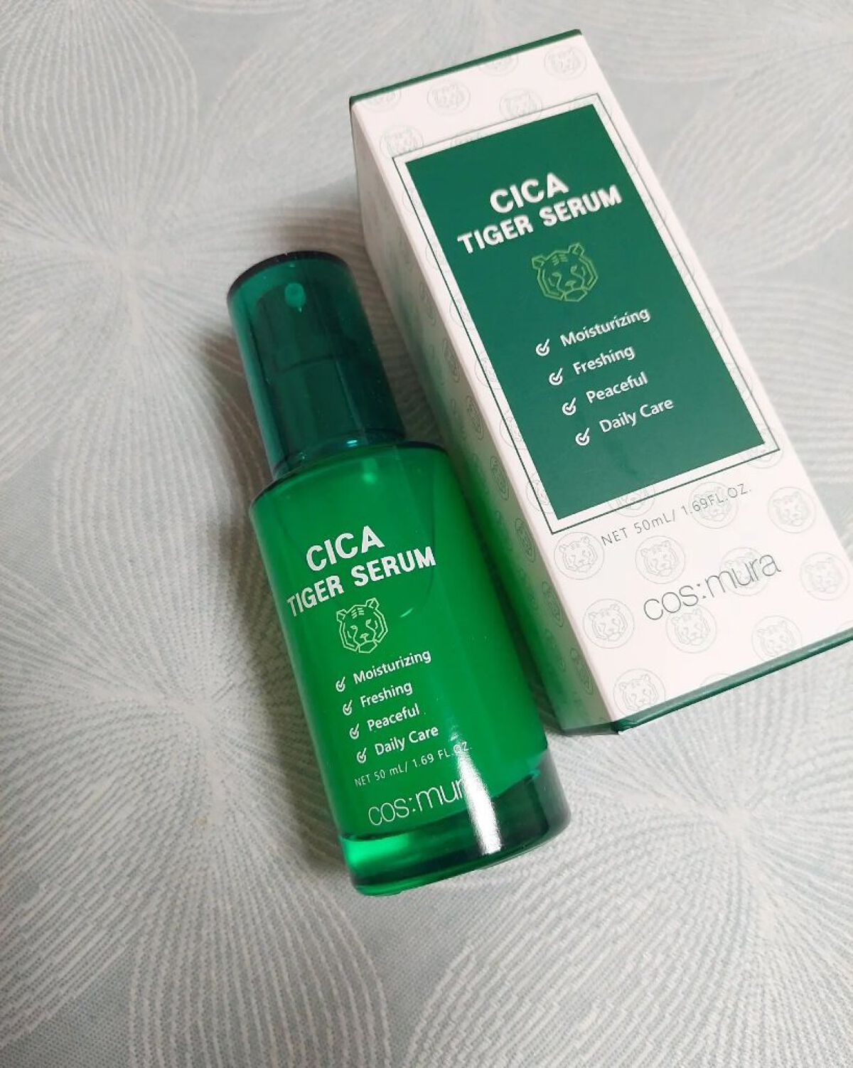 CICA タイガーセラム/cos:mura/美容液を使ったクチコミ（3枚目）
