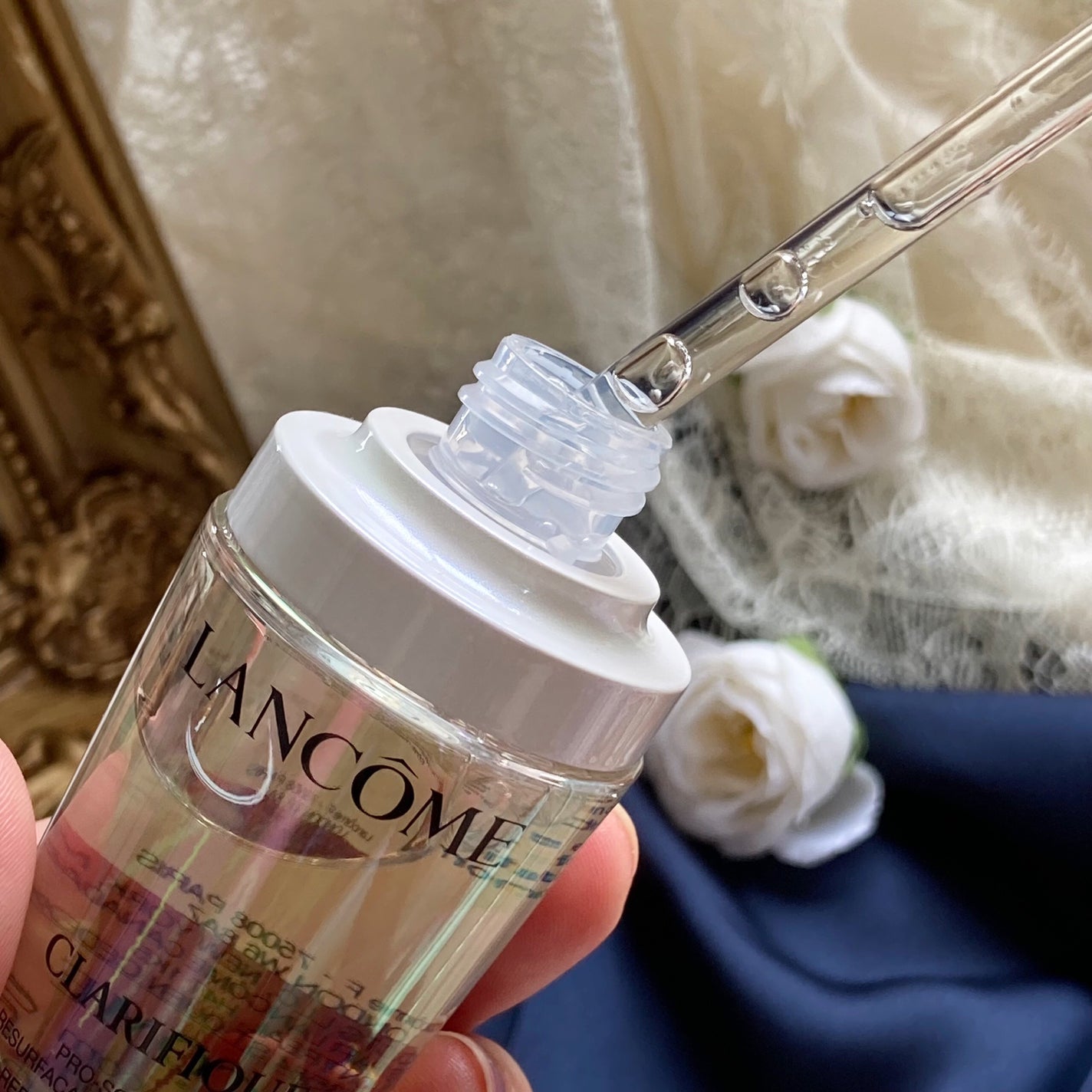クラリフィック ブライトニング セラム/LANCOME/美容液を使ったクチコミ(4枚目)