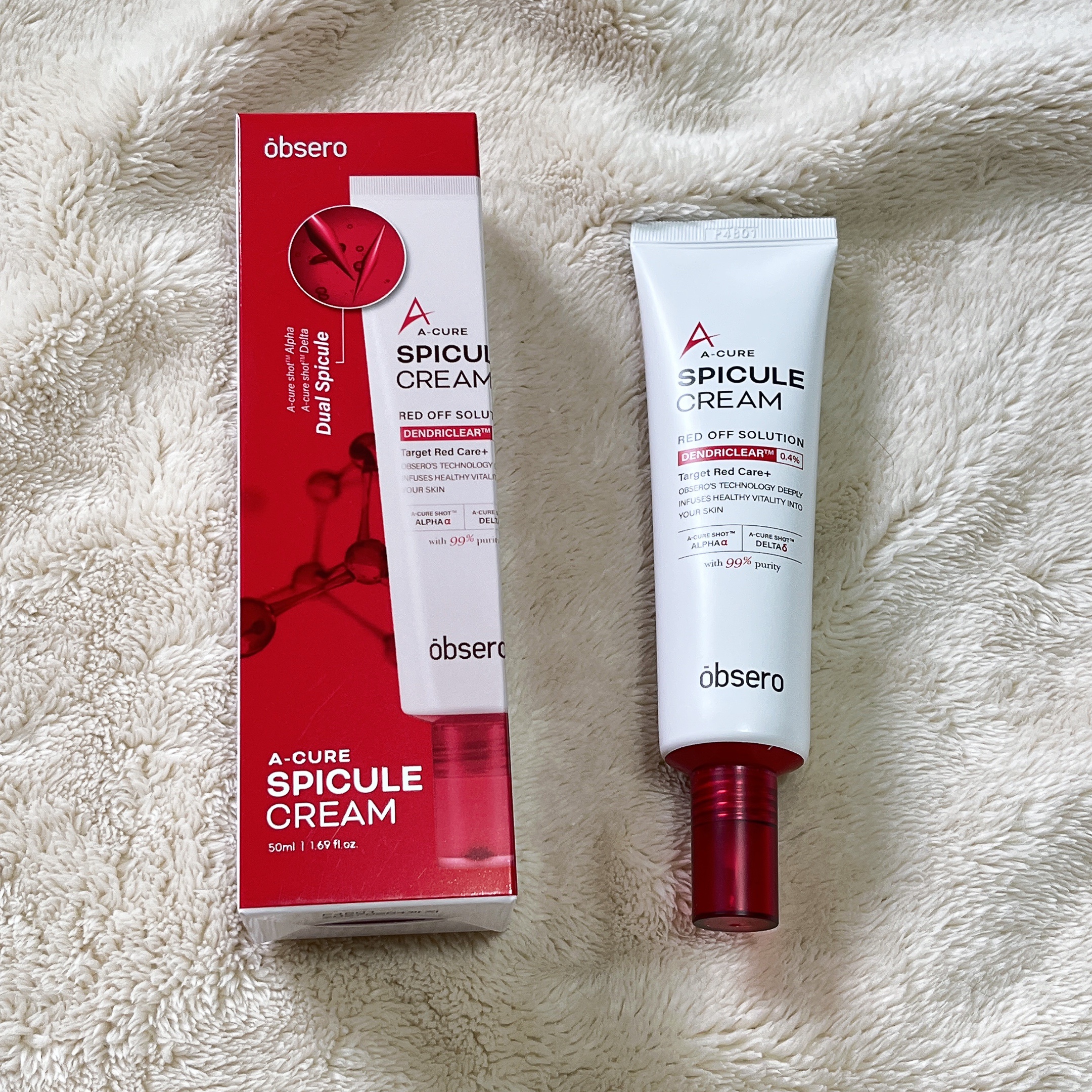 エーキュアスピキュールクリーム/obsero/フェイスクリームを使ったクチコミ（2枚目）