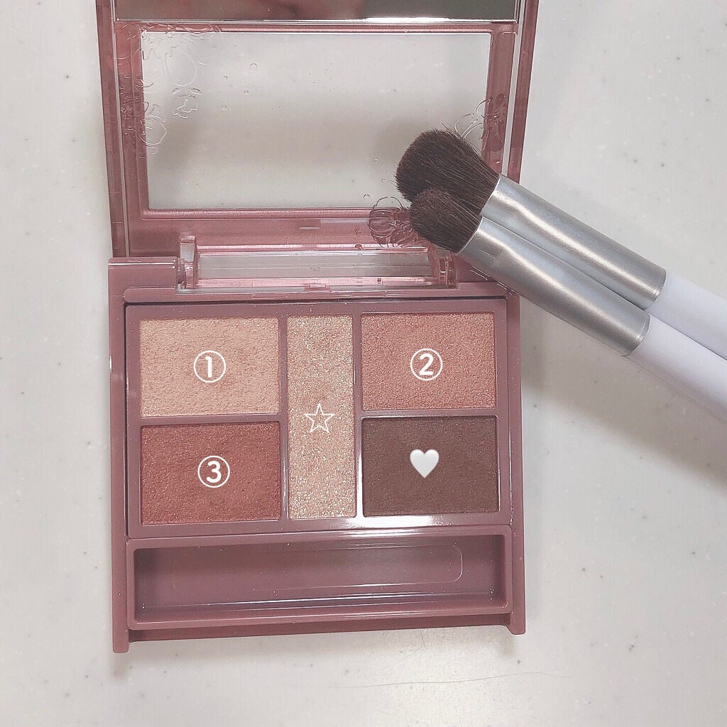 パーフェクトスタイリストアイズ/キャンメイク/アイシャドウパレットを使ったクチコミ(3枚目)