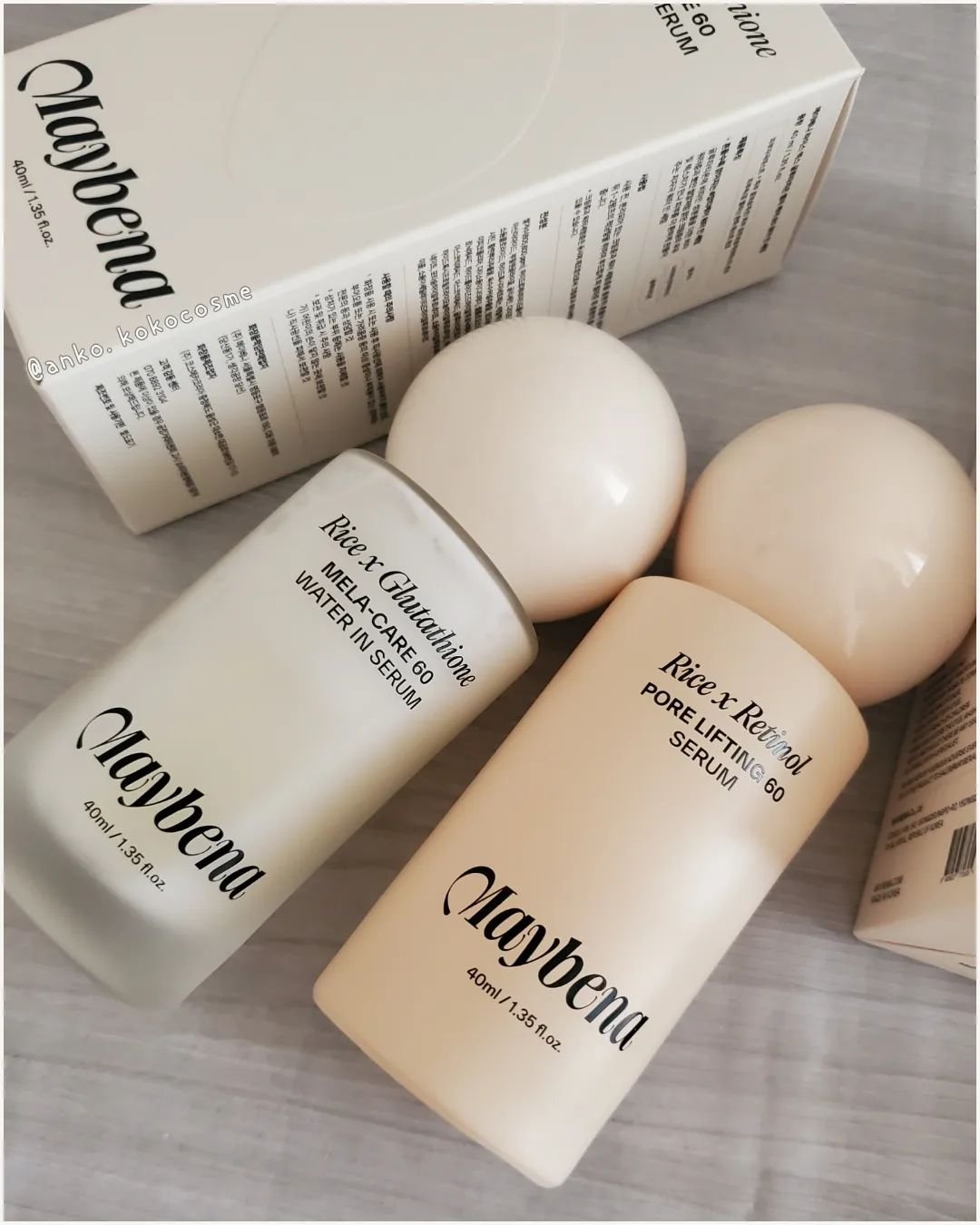 ライスX グルタチオン メラケアー60 ウォーターインセラム/MAYBENA/美容液を使ったクチコミ（1枚目）