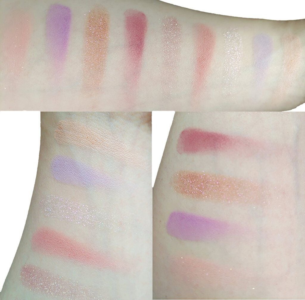 クォーツ 9色アイシャドウパレット(ドリームランドアイシャドウ)/ZEESEA/アイシャドウパレットを使ったクチコミ(2枚目)