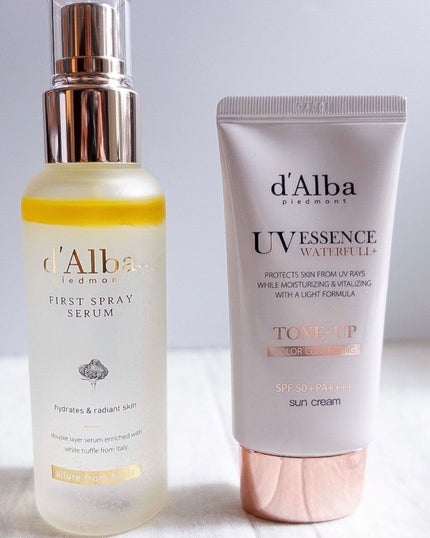 ダルバ ホワイトトリュフファーストスプレーセラム/ダルバ/ミスト状化粧水を使ったクチコミ(6枚目)