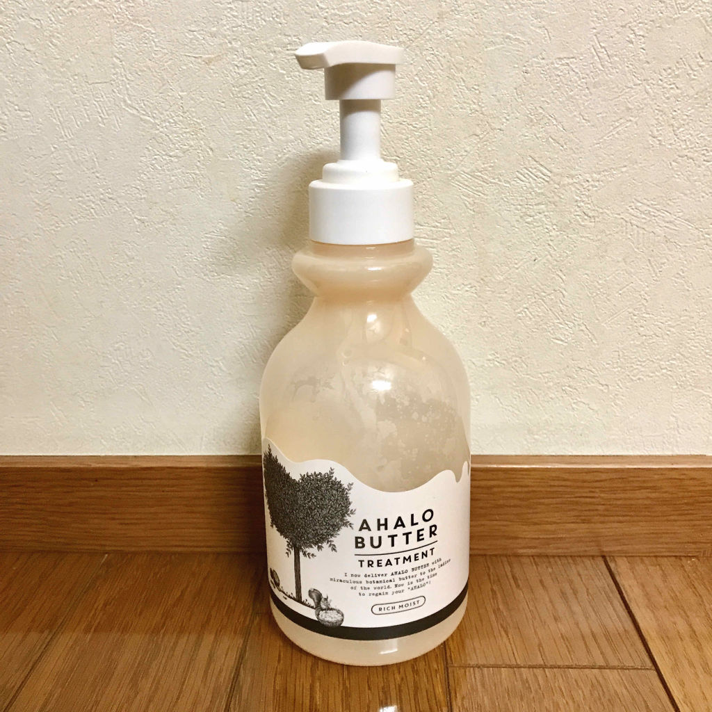 リッチモイスト バターとメープルシロップのモコモコ泡のシャンプー／バターとヨーグルトのとろとろトリートメント/AHALO BUTTER/シャンプー・コンディショナーを使ったクチコミ（1枚目）