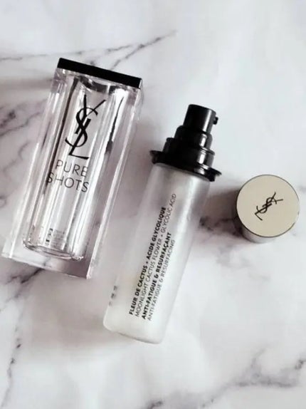 ピュアショット ナイト リチャージセラム/YVES SAINT LAURENT BEAUTE/美容液を使ったクチコミ(2枚目)