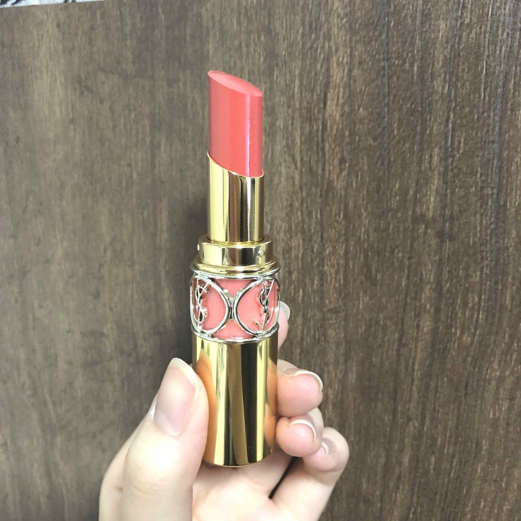 ルージュ ヴォリュプテ シャイン/YVES SAINT LAURENT BEAUTE/口紅を使ったクチコミ（1枚目）