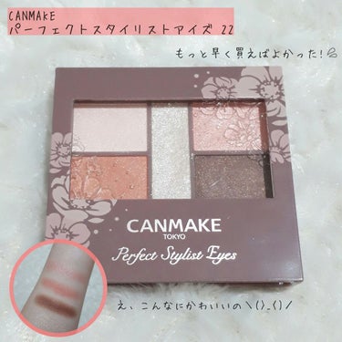 【CANMAKE パーフェクトスタイリストアイズ】
→22

￥780(税抜)

---------------------------------------------

もっと早く買えばよかった、