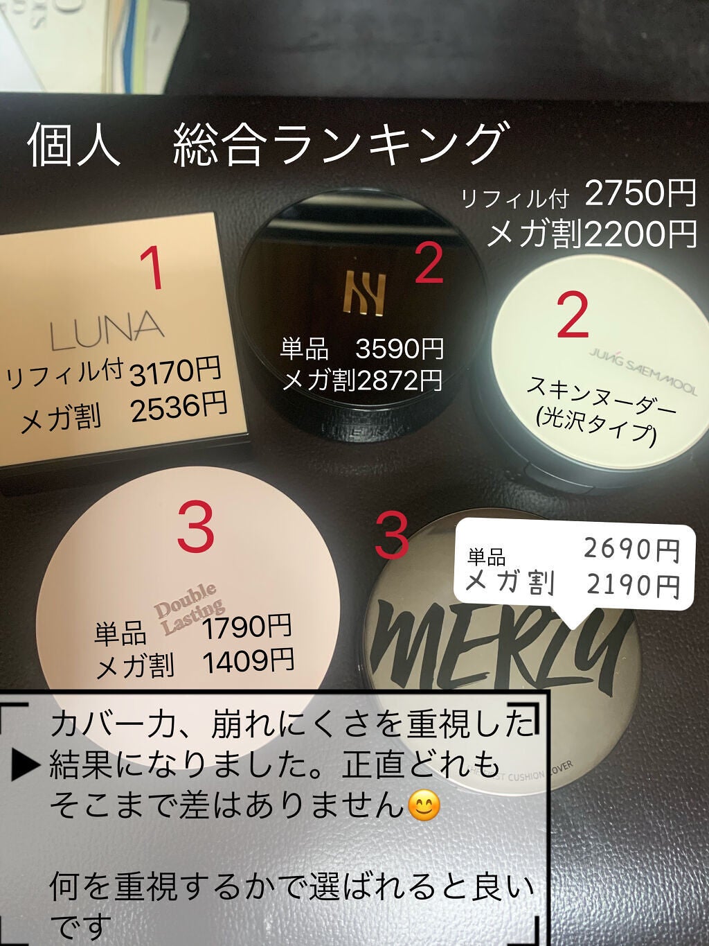 ブラック クッション/HERA/クッションファンデーションを使ったクチコミ(4枚目)