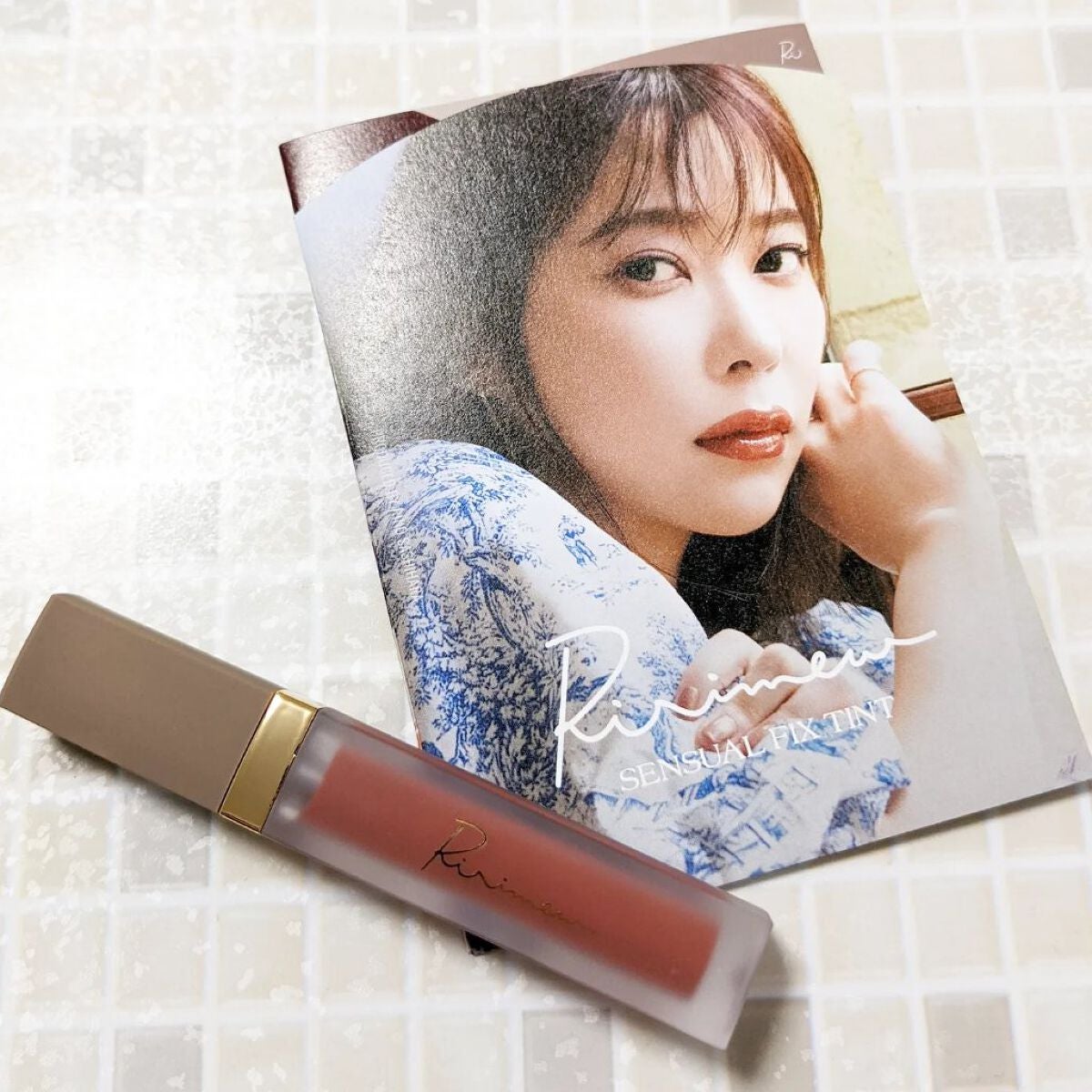 センシュアルフィックスティント/Ririmew/リップティントを使ったクチコミ(1枚目)