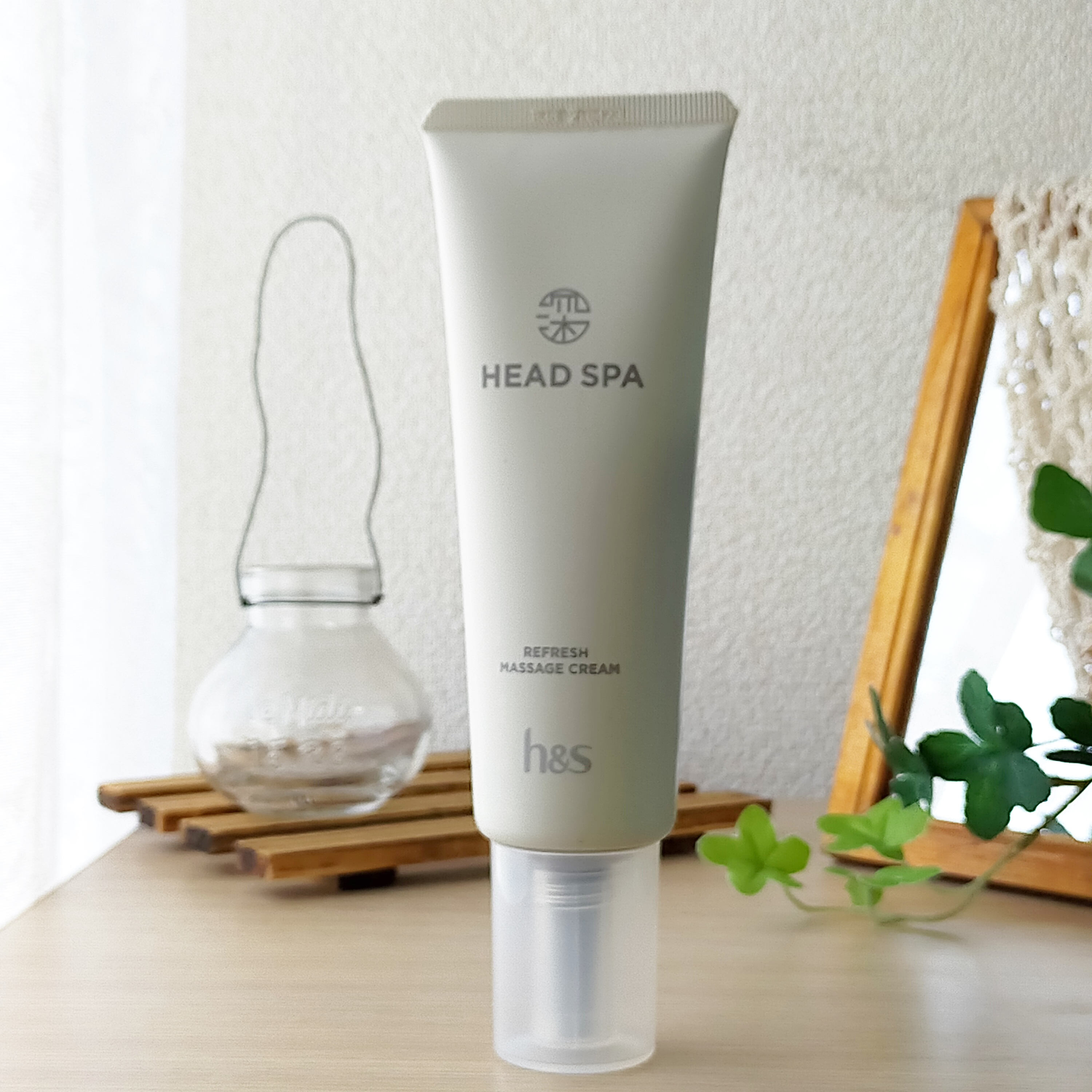 リフレッシュ マッサージクリーム/h&s/洗い流すヘアトリートメントを使ったクチコミ（3枚目）