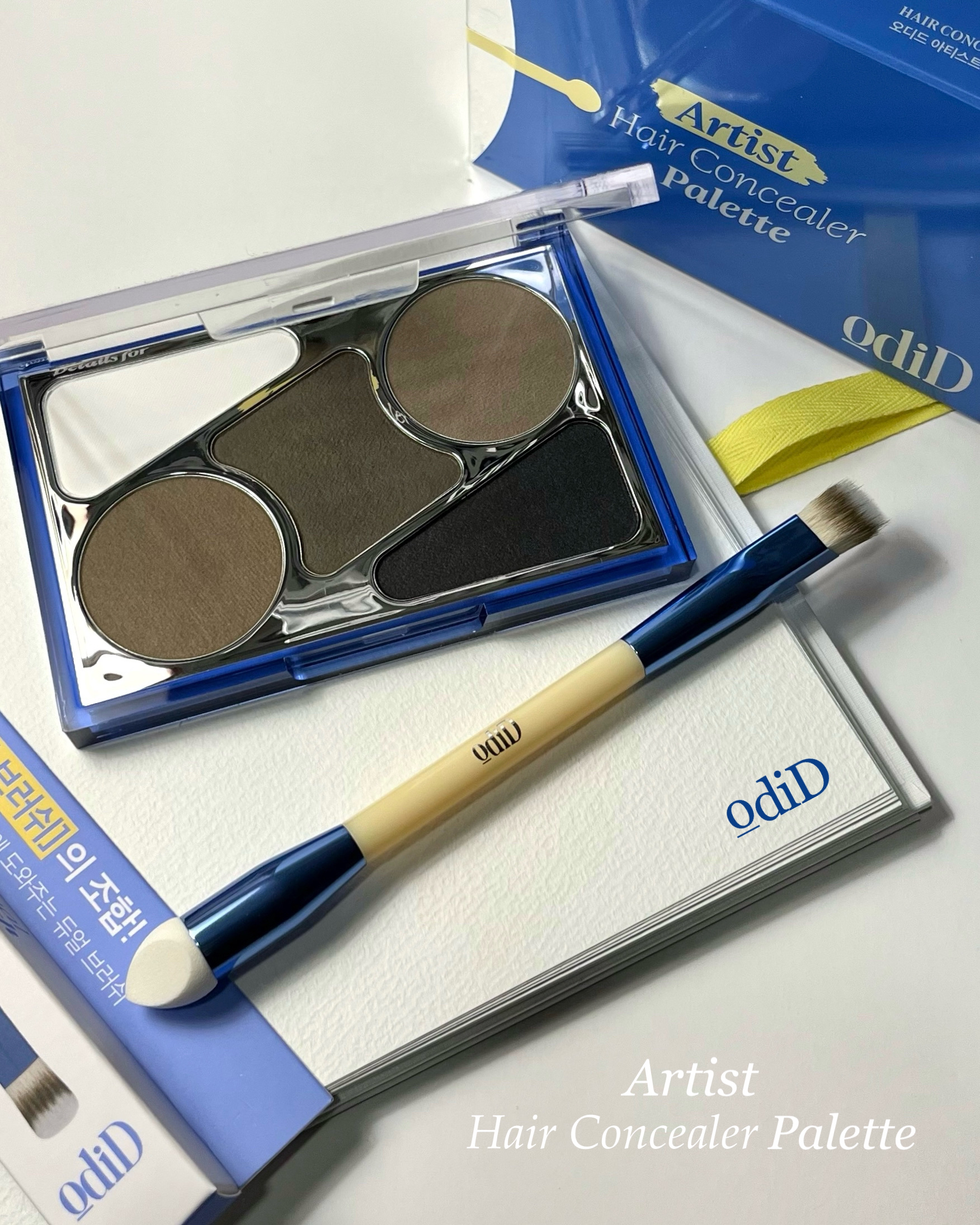 アーティストライン　ヘアコンシーラーパレット/odiD/その他スタイリングを使ったクチコミ（2枚目）