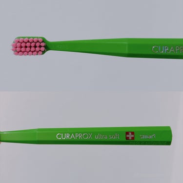 CURAPROX CS スマートのクチコミ「デザイン性のあるポップなカラーがかわいい！
カラー展開も豊富で家族で色分けするのもおすすめ。
.....」（3枚目）