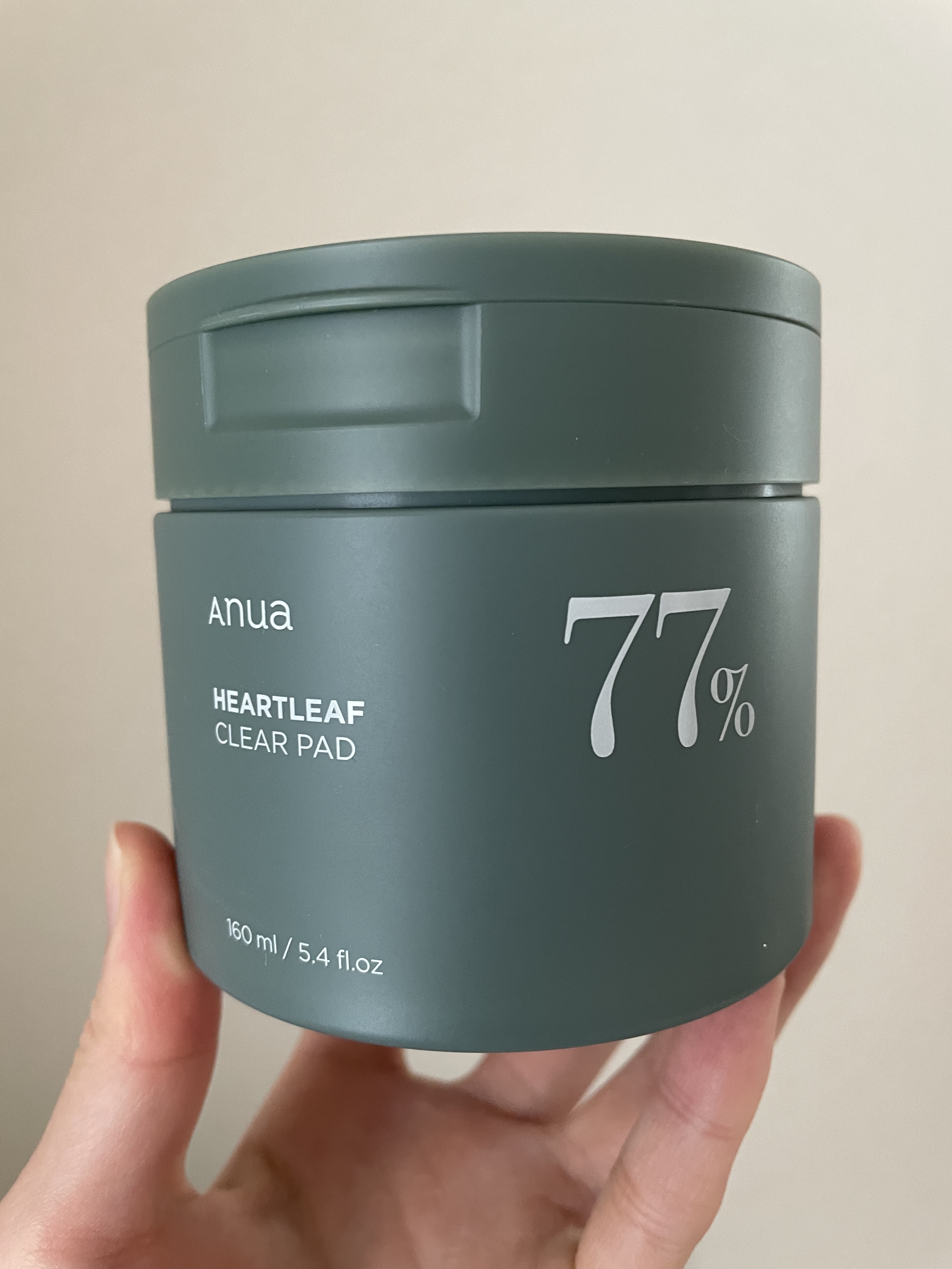 ドクダミ77%クリアパッド/Anua/トナーパッドを使ったクチコミ（1枚目）