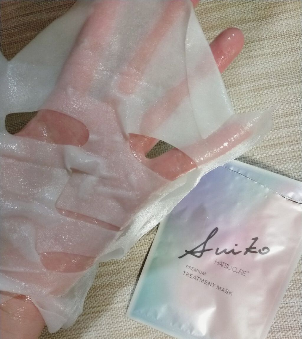プレミアムトリートメントマスク/SUIKO HATSUCURE/シートマスク・パックを使ったクチコミ（2枚目）