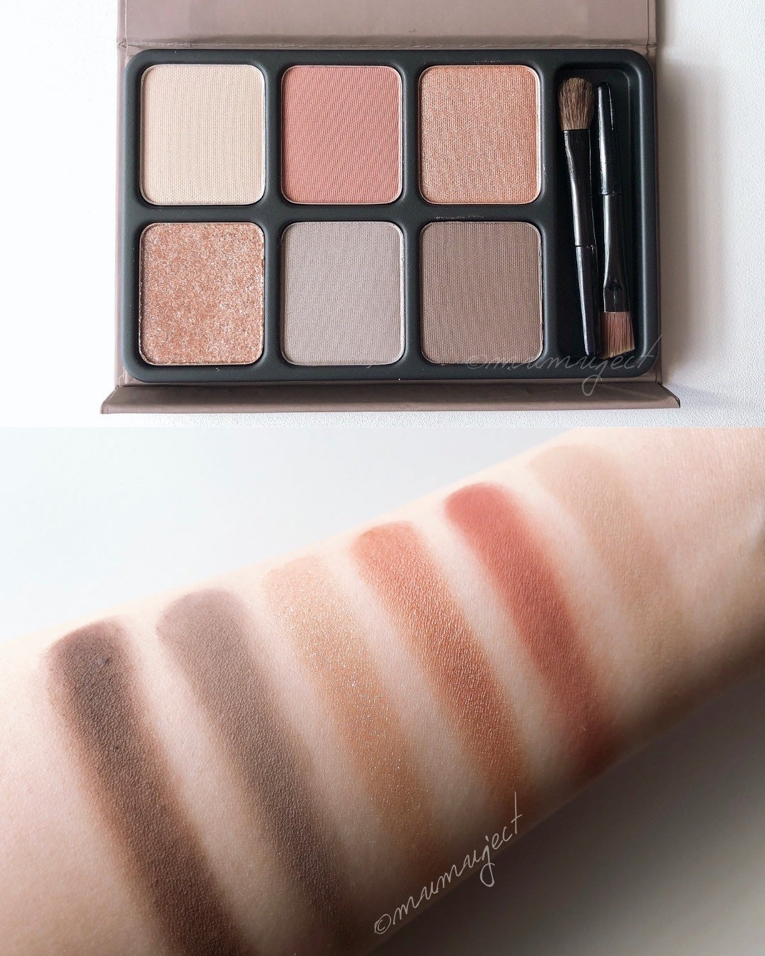 アイカラーパレット/heme/アイシャドウパレットを使ったクチコミ(5枚目)