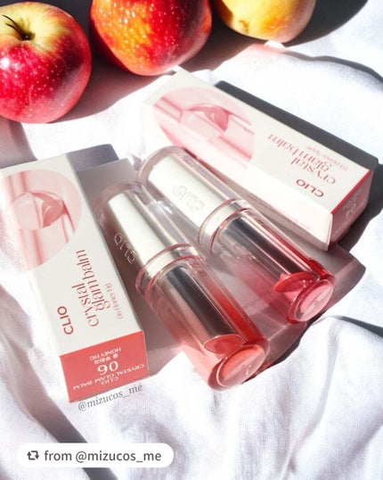 クリスタル  グラム バーム/CLIO/口紅・グロス・リップライナー・リップケアを使ったクチコミ(1枚目)