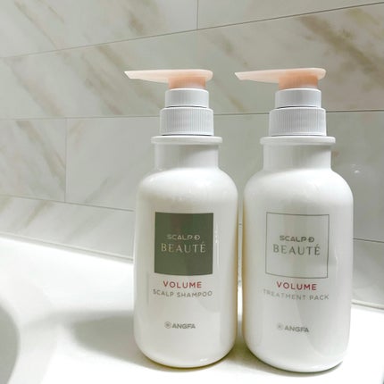 スカルプD ボーテ 薬用スカルプシャンプー (ボリューム)/薬用トリートメントパック (ボリューム)/アンファー(スカルプD)/市販シャンプーを使ったクチコミ(4枚目)