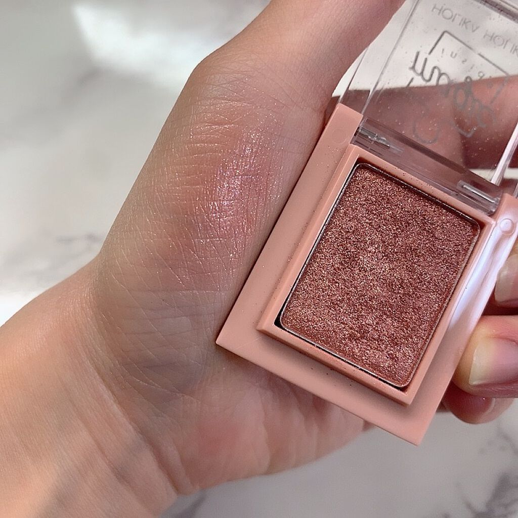 ピースマッチングシャドウ/HOLIKA HOLIKA/単色アイシャドウを使ったクチコミ（2枚目）