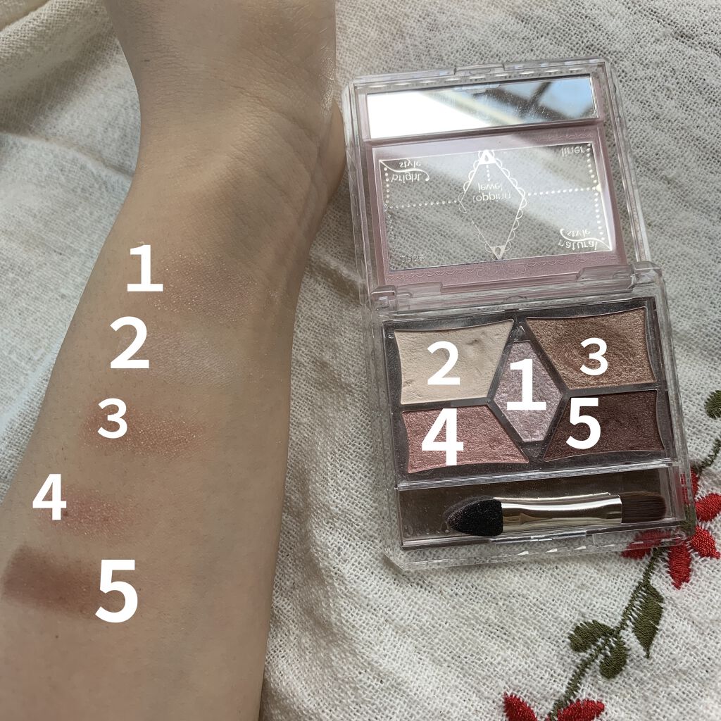 【旧品】パーフェクトスタイリストアイズ/キャンメイク/アイシャドウパレットを使ったクチコミ（2枚目）