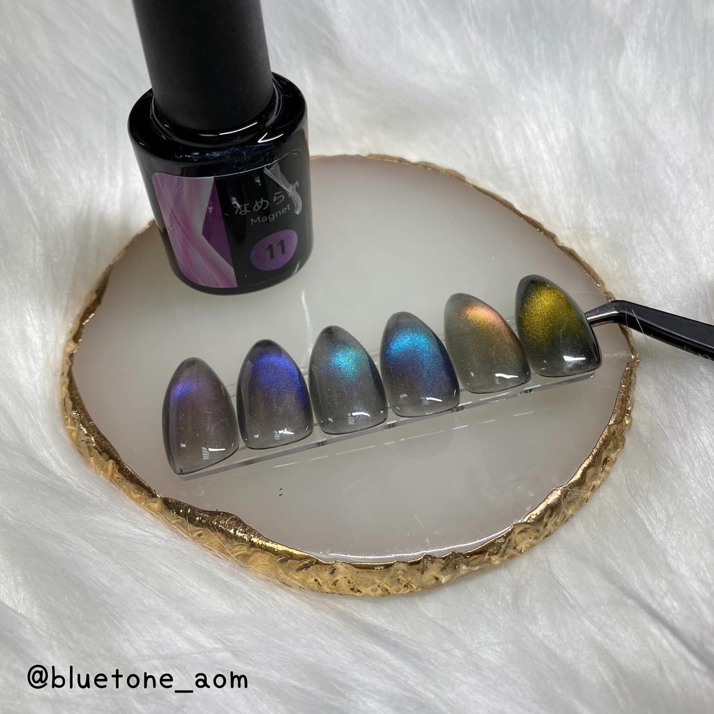 なめらかMAGNET/ネイル工房/ジェルネイルを使ったクチコミ(5枚目)
