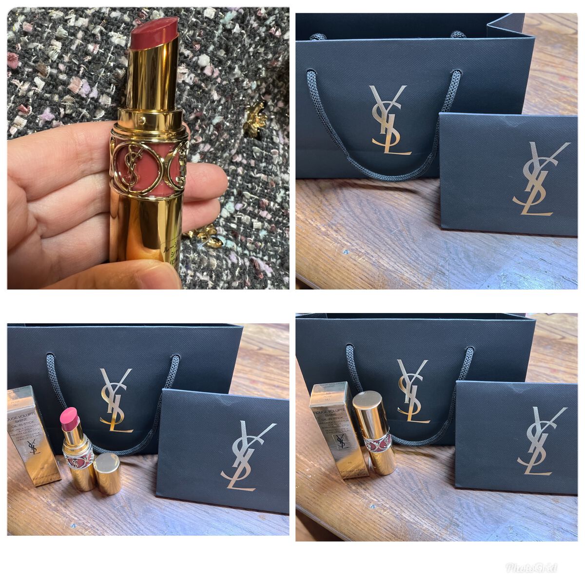 ルージュ ヴォリュプテ シャイン/YVES SAINT LAURENT BEAUTE/口紅を使ったクチコミ(1枚目)