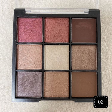 UR GLAM　BLOOMING EYE COLOR PALETTE/U R GLAM/パウダーアイシャドウを使ったクチコミ（3枚目）