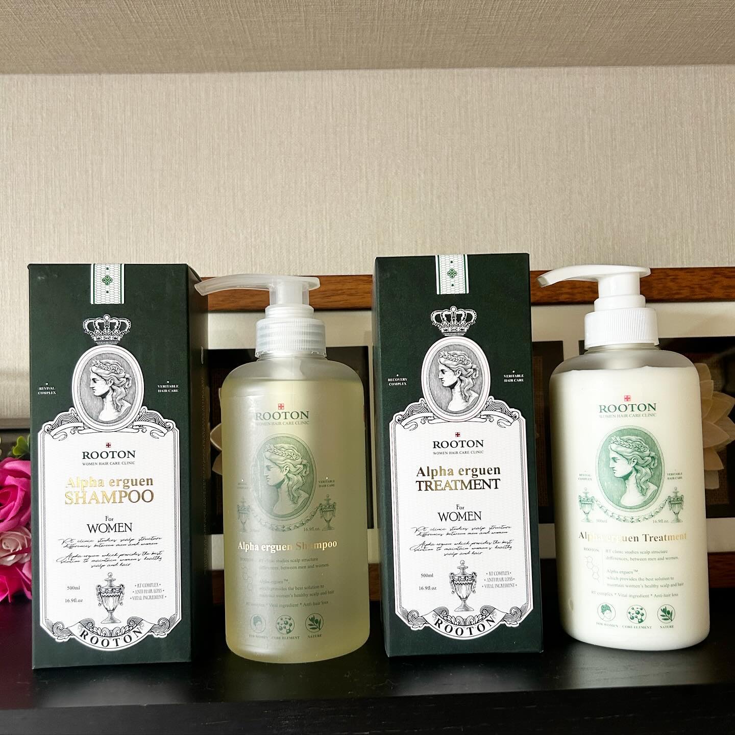 アルファエルゲンンシャンプー/トリートメント/ROOTON/市販シャンプーを使ったクチコミ（1枚目）