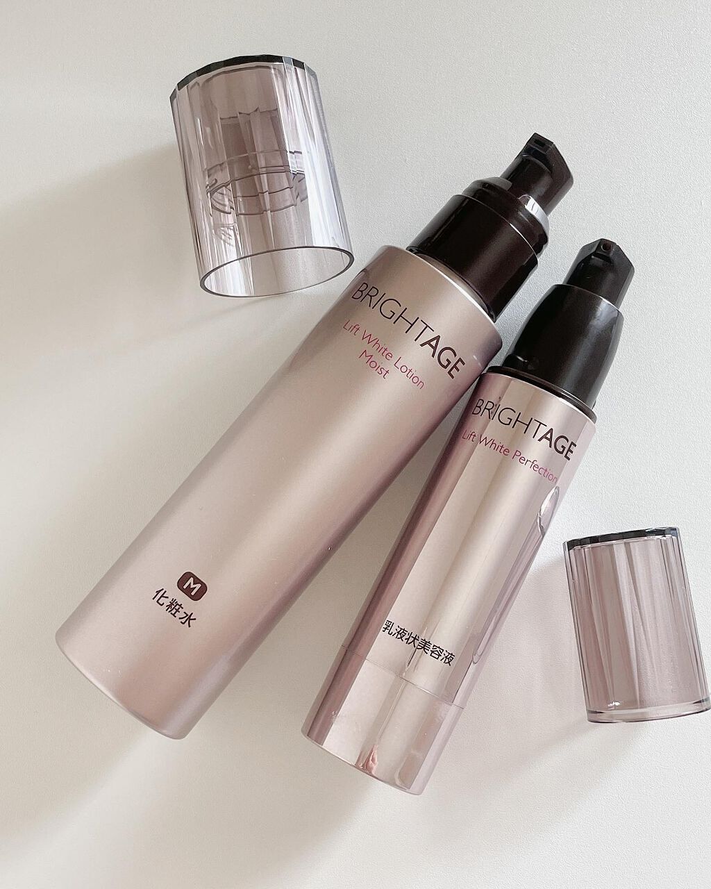 リフトホワイト パーフェクション/BRIGHTAGE/美容液を使ったクチコミ（3枚目）