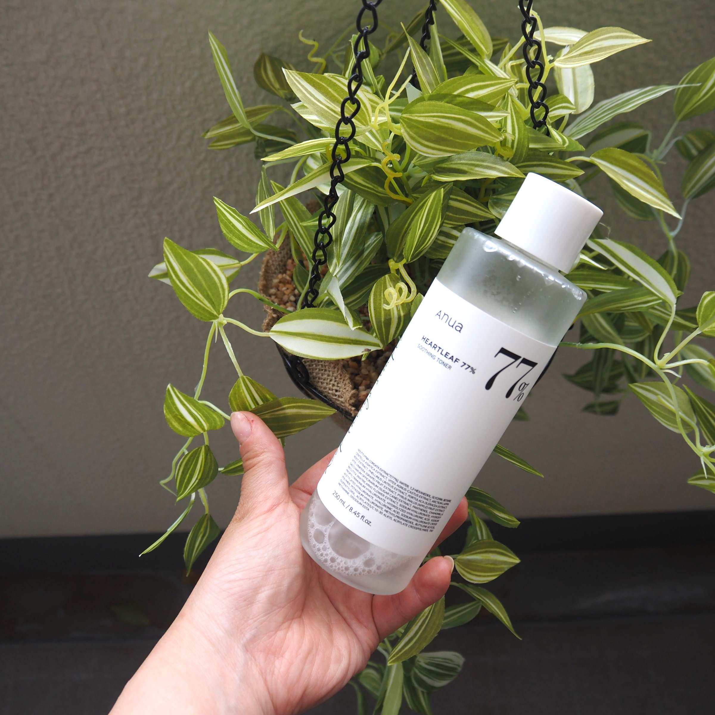 ニキビがぽちっと出来てしまって、いろいろ調べてみたら
人気のアイテムとして出てきたドクダミ77％ スージングトナー。

ホワイトとブラックというシンプルデザインのボトルで好み。

小田切ヒロさんがおすすめしたのも見かけて期待大！
サラッとし