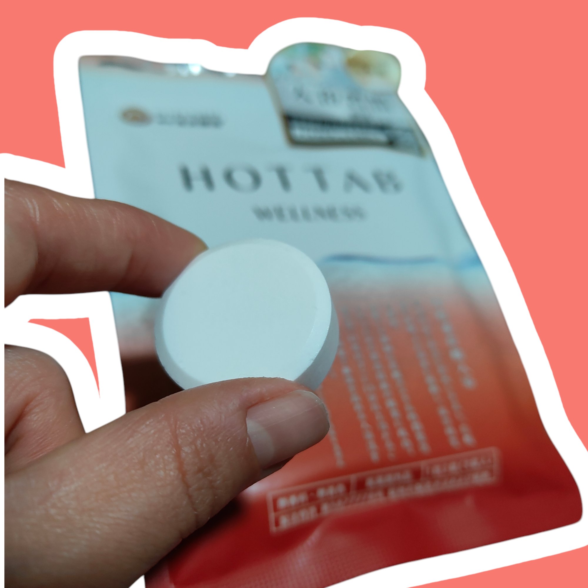 薬用 HOT TAB WELLNESS  9錠/HOT TAB/炭酸系入浴剤を使ったクチコミ（2枚目）