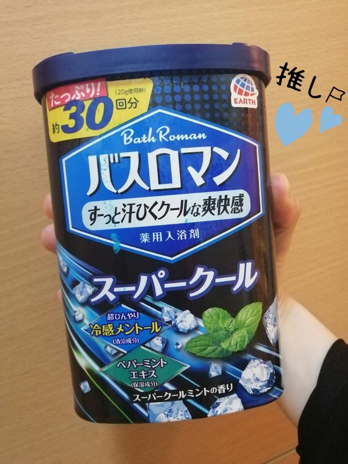 バスロマン スーパークールタイプ/バスロマン/無機塩系入浴剤を使ったクチコミ(1枚目)